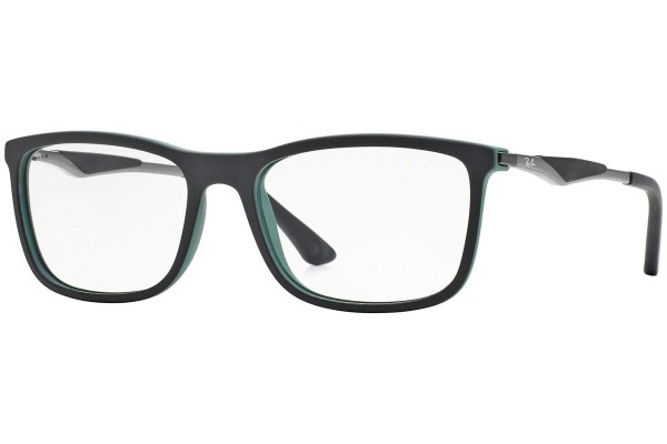 Okulary korekcyjne Ray-Ban RX7029 5197 Kwadratowe Zielone