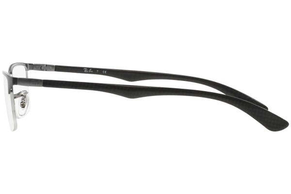Okulary korekcyjne Ray-Ban RX8413 2620 Prostokątne Szare