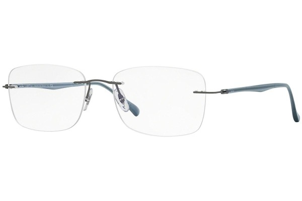Okulary korekcyjne Ray-Ban RX8725 1028 Kwadratowe Szare