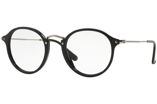 Okulary korekcyjne Ray-Ban Round Icon RX2447V 2000 Okrągłe Czarne