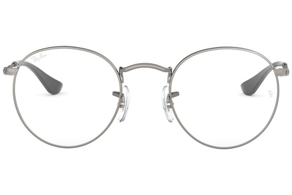 Okulary korekcyjne Ray-Ban Round Metal Classic RX3447V 2620 Okrągłe Szare