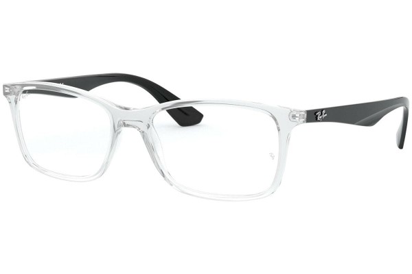 Okulary korekcyjne Ray-Ban RX7047 5943 Prostokątne Przezroczyste