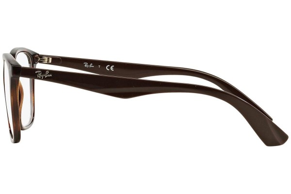 Okulary korekcyjne Ray-Ban RX7066 5577 Kwadratowe Havana