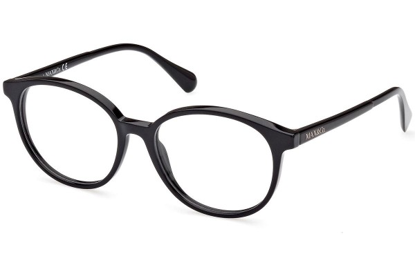 Okulary korekcyjne Max&Co. MO5076 005 Okrągłe Czarne