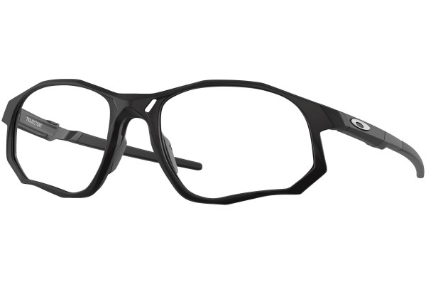 Okulary korekcyjne Oakley Trajectory OX8171-01 Prostokątne Czarne