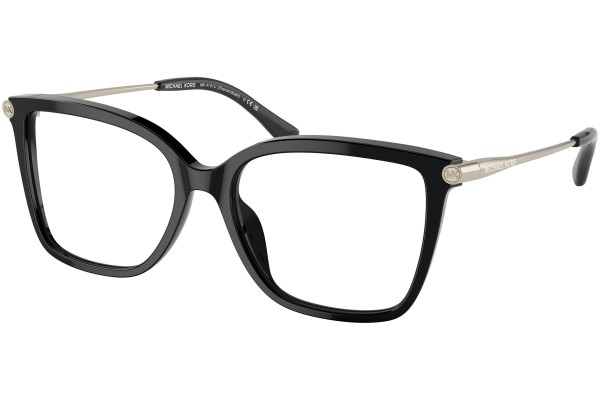 Okulary korekcyjne Michael Kors Shenandoah MK4101U 3005 Kwadratowe Czarne