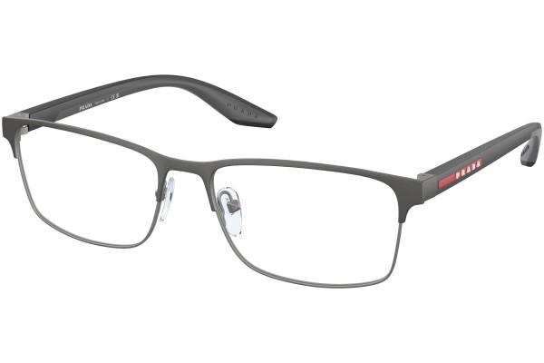 Okulary korekcyjne Prada Linea Rossa PS50PV 12H1O1 Prostokątne Szare