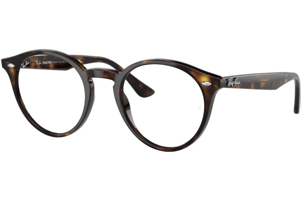 Okulary przeciwsłoneczne Ray-Ban RB2180 710/M1 Okrągłe Havana