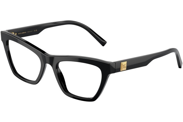 Okulary korekcyjne Dolce & Gabbana DG3359 501 Kocie oczy Czarne