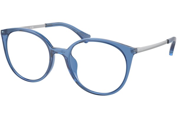 Okulary korekcyjne Ralph by Ralph Lauren RA7145U 6040 Okrągłe Niebieskie