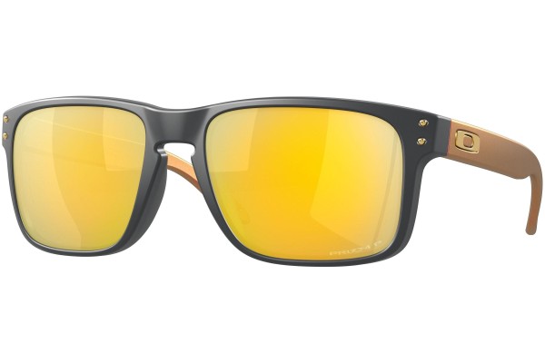 Слънчеви очила Oakley Holbrook OO9102-W4 Polarized Квадратни Сива