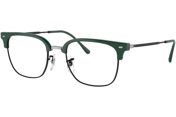 Okulary korekcyjne Ray-Ban New Clubmaster RX7216 8208 Browline Zielone