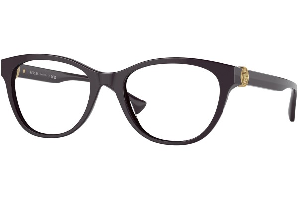 Okulary korekcyjne Versace VE3330 5386 Kocie oczy Fioletowe