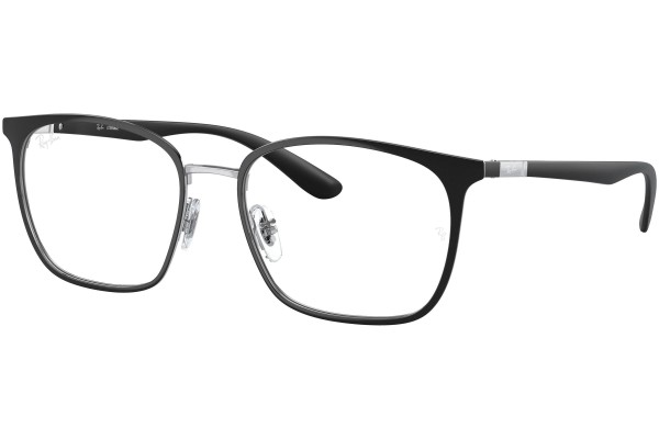 Okulary korekcyjne Ray-Ban RX6486 2861 Kwadratowe Czarne
