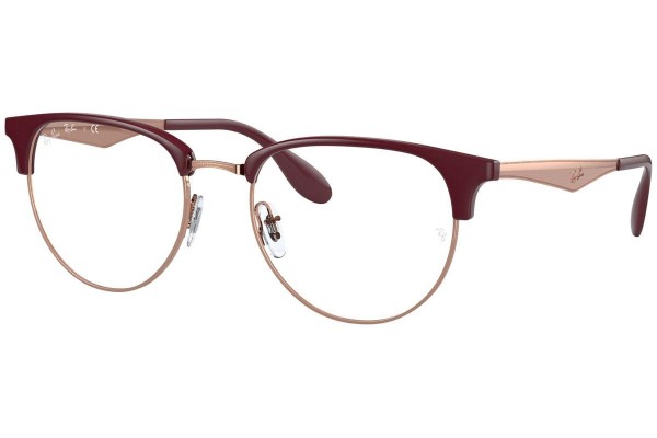 Ochelari Ray-Ban RX6396 8099 Browline Roșii