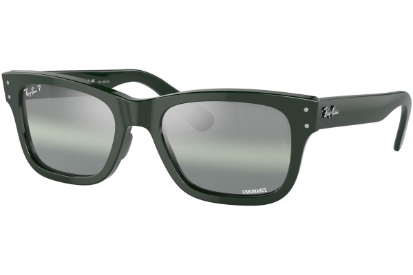 Okulary przeciwsłoneczne Ray-Ban Mr Burbank RB2283 6659G4 Polarized Kwadratowe Zielone
