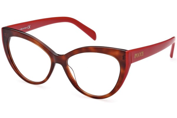 Ochelari Emilio Pucci EP5215 056 Cat Eye Havana