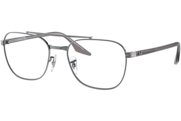 Okulary korekcyjne Ray-Ban RX6485 3123 Kwadratowe Srebrne