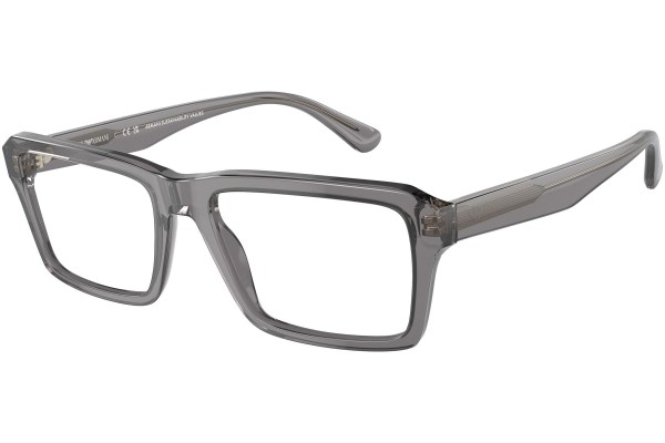 Okulary korekcyjne Emporio Armani EA3206 5075 Prostokątne Szare