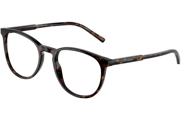 Okulary korekcyjne Dolce & Gabbana DG3366 502 Okrągłe Havana