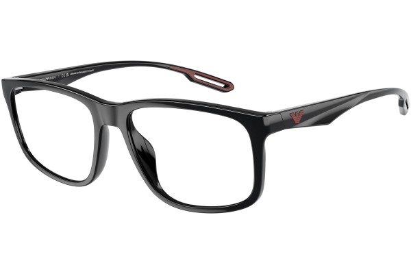 Okulary korekcyjne Emporio Armani EA3209U 5017 Kwadratowe Czarne