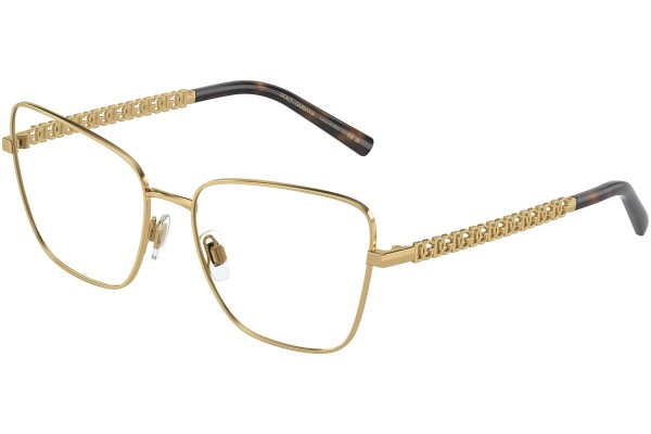 Okulary korekcyjne Dolce & Gabbana DG1346 02 Kocie oczy Złote