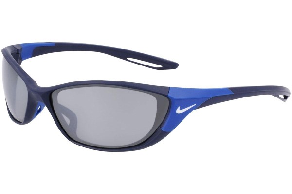 Sunglasses Nike Zone DZ7356 410 Prostokątne Niebieskie
