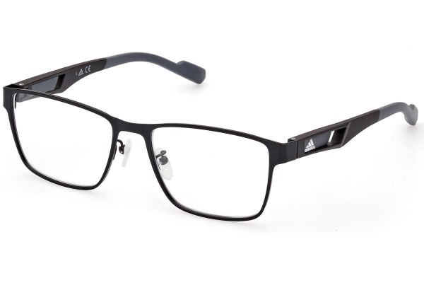 Okulary korekcyjne Adidas Sport SP5034 002 Prostokątne Czarne