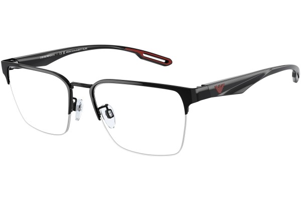 Okulary korekcyjne Emporio Armani EA1137 3014 Kwadratowe Czarne