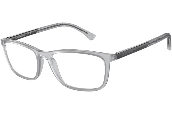 Okulary korekcyjne Emporio Armani EA3069 5012 Kwadratowe Szare
