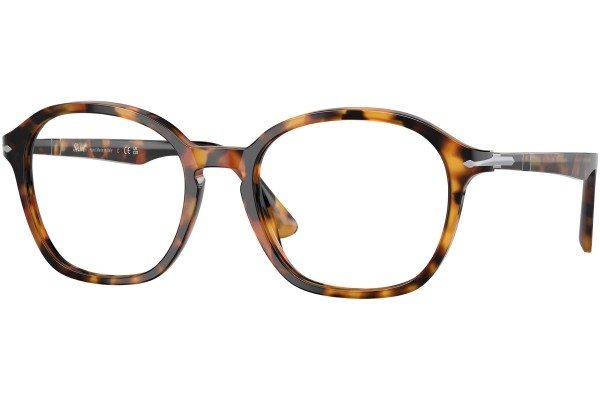 Okulary korekcyjne Persol PO3296V 1052 Kwadratowe Havana