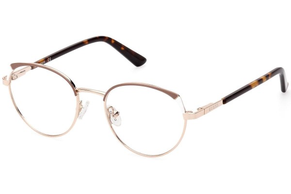 Okulary korekcyjne Guess GU8273 033 Okrągłe Złote
