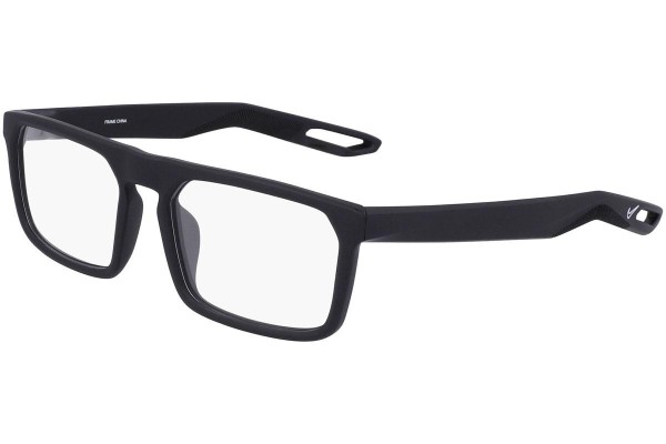 Okulary korekcyjne Nike 7306 001 Prostokątne Czarne
