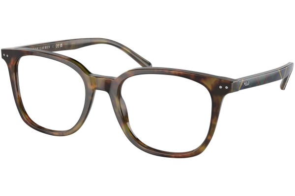 Okulary korekcyjne Polo Ralph Lauren PH2256 5017 Kwadratowe Havana