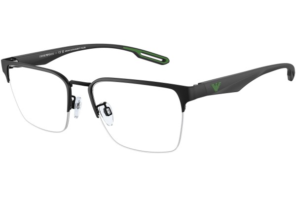 Okulary korekcyjne Emporio Armani EA1137 3001 Kwadratowe Czarne
