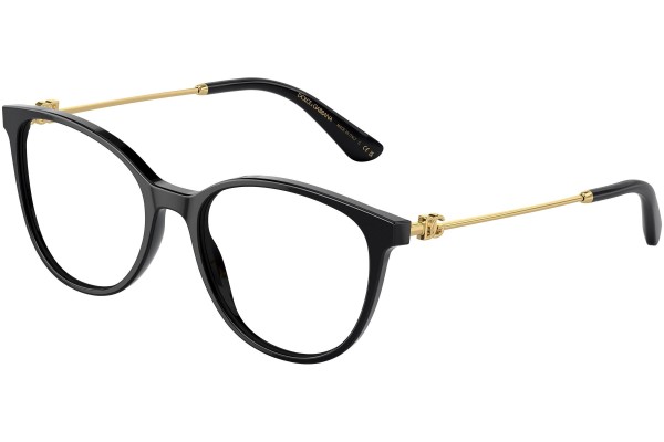 Ochelari Dolce & Gabbana DG3363 501 Rotunzi Negri