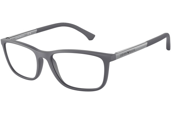 Okulary korekcyjne Emporio Armani EA3069 5126 Kwadratowe Szare