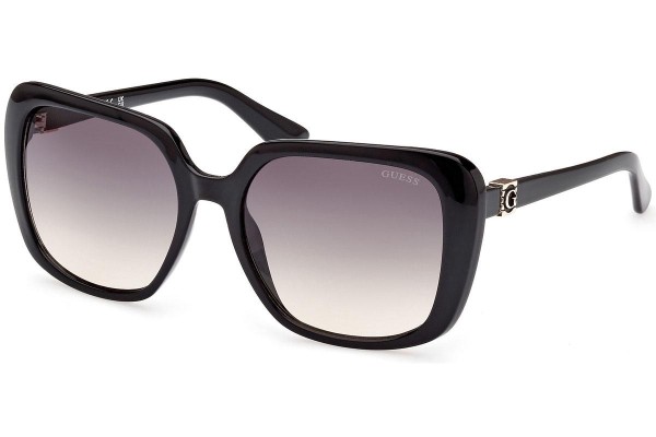 Okulary przeciwsłoneczne Guess GU7863 01B Kwadratowe Czarne