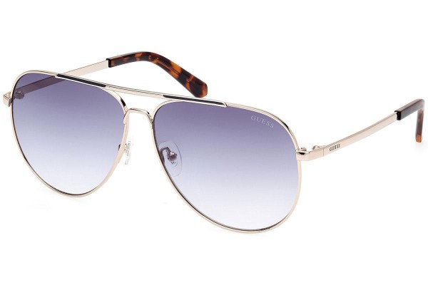 Okulary przeciwsłoneczne Guess GU00059 32W Pilotki (Aviator) Złote