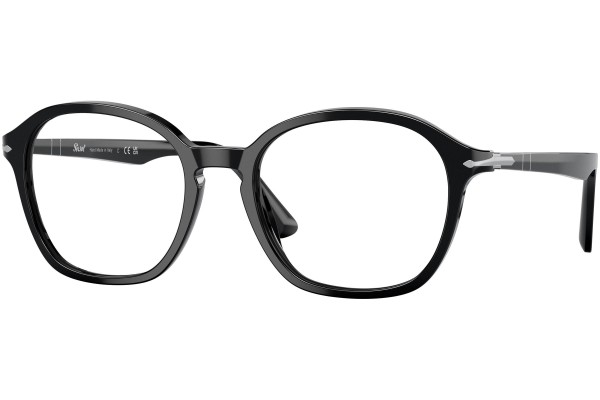 Okulary korekcyjne Persol PO3296V 95 Kwadratowe Czarne