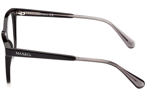 Okulary korekcyjne Max&Co. MO5075 001 Okrągłe Czarne