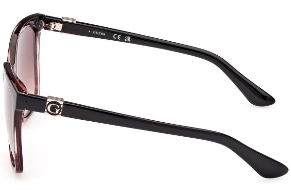 Okulary przeciwsłoneczne Guess GU7865 55T Kwadratowe Havana