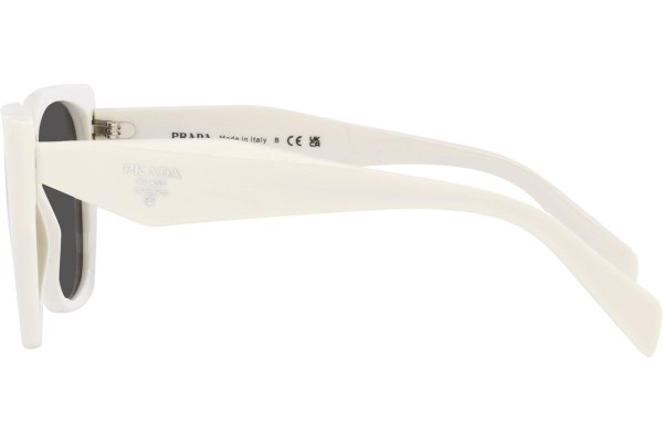 Okulary przeciwsłoneczne Prada PR19ZS 1425S0 Kwadratowe Białe