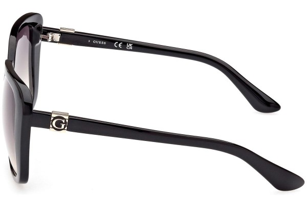 Okulary przeciwsłoneczne Guess GU7863 01B Kwadratowe Czarne