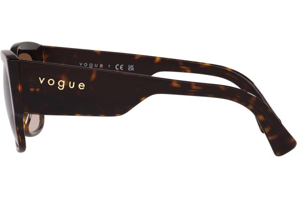 Okulary przeciwsłoneczne Vogue Eyewear VO5462S W65613 Kwadratowe Havana