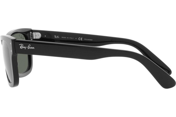 Okulary przeciwsłoneczne Ray-Ban Mr Burbank RB2283 901/58 Polarized Kwadratowe Czarne