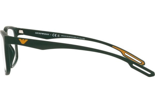 Okulary korekcyjne Emporio Armani EA3209U 5058 Kwadratowe Zielone
