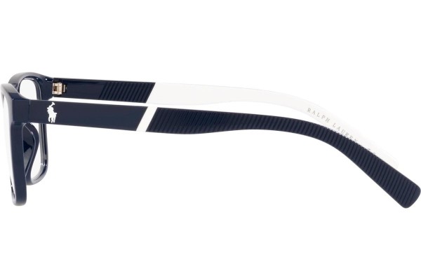 Okulary korekcyjne Polo Ralph Lauren PH2257U 5620 Prostokątne Niebieskie