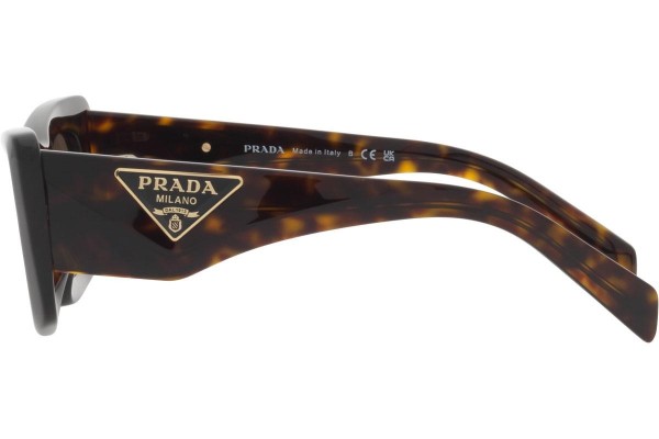 Ochelari de soare Prada PR13ZS 2AU06B Cat Eye Havana