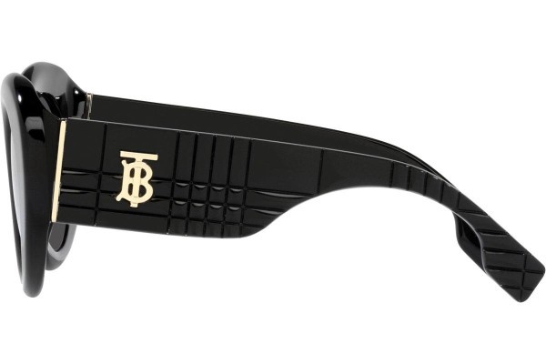 Okulary przeciwsłoneczne Burberry Margot BE4370U 300187 Okrągłe Czarne